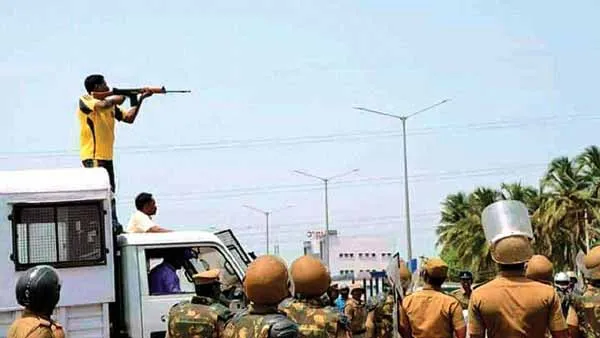 sterlite protest